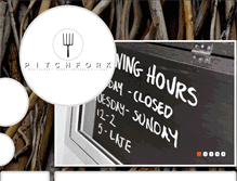 Tablet Screenshot of pitchforkrestaurant.com.au